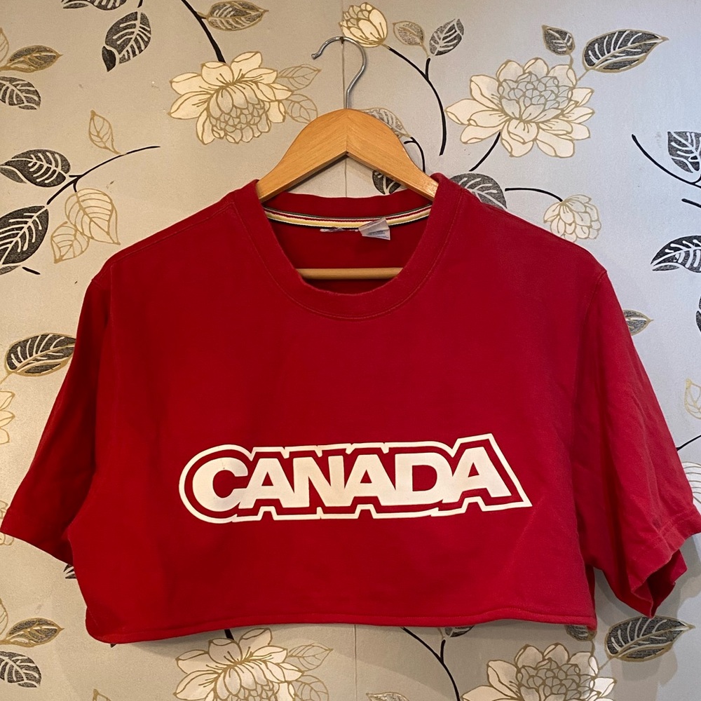 Hudson Bay Canada Olympic Crop Top